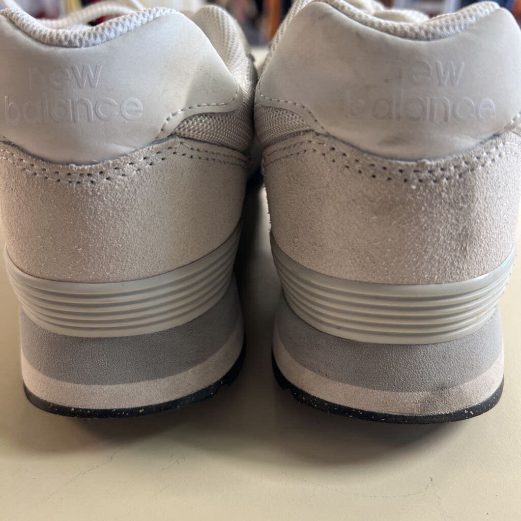 New Balance White 515 V3 Sneakers 9