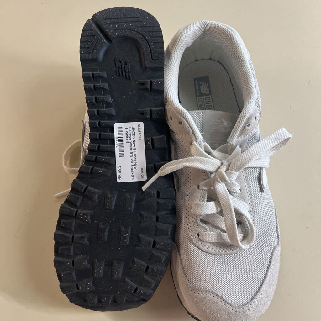 New Balance White 515 V3 Sneakers 9