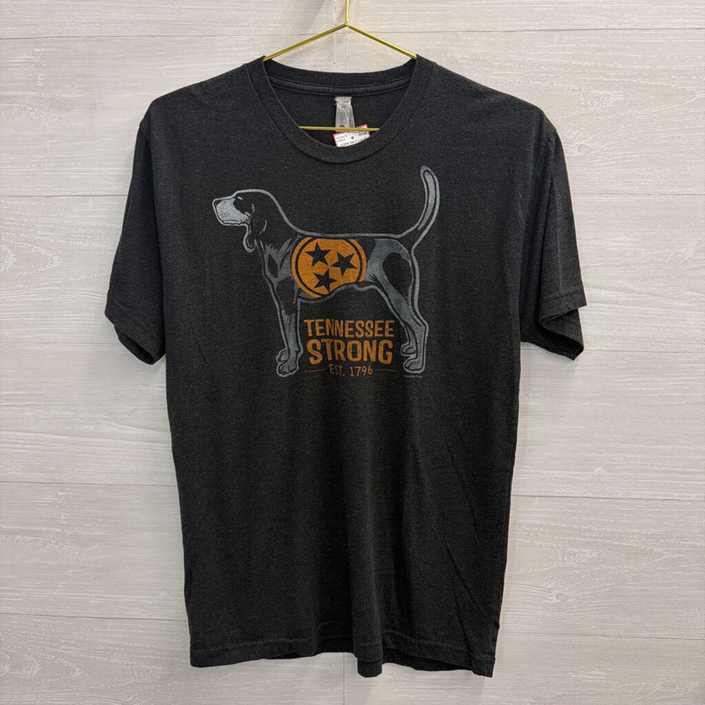 Grey Tennessee Strong Short Sleeve Graphic Tee Medium