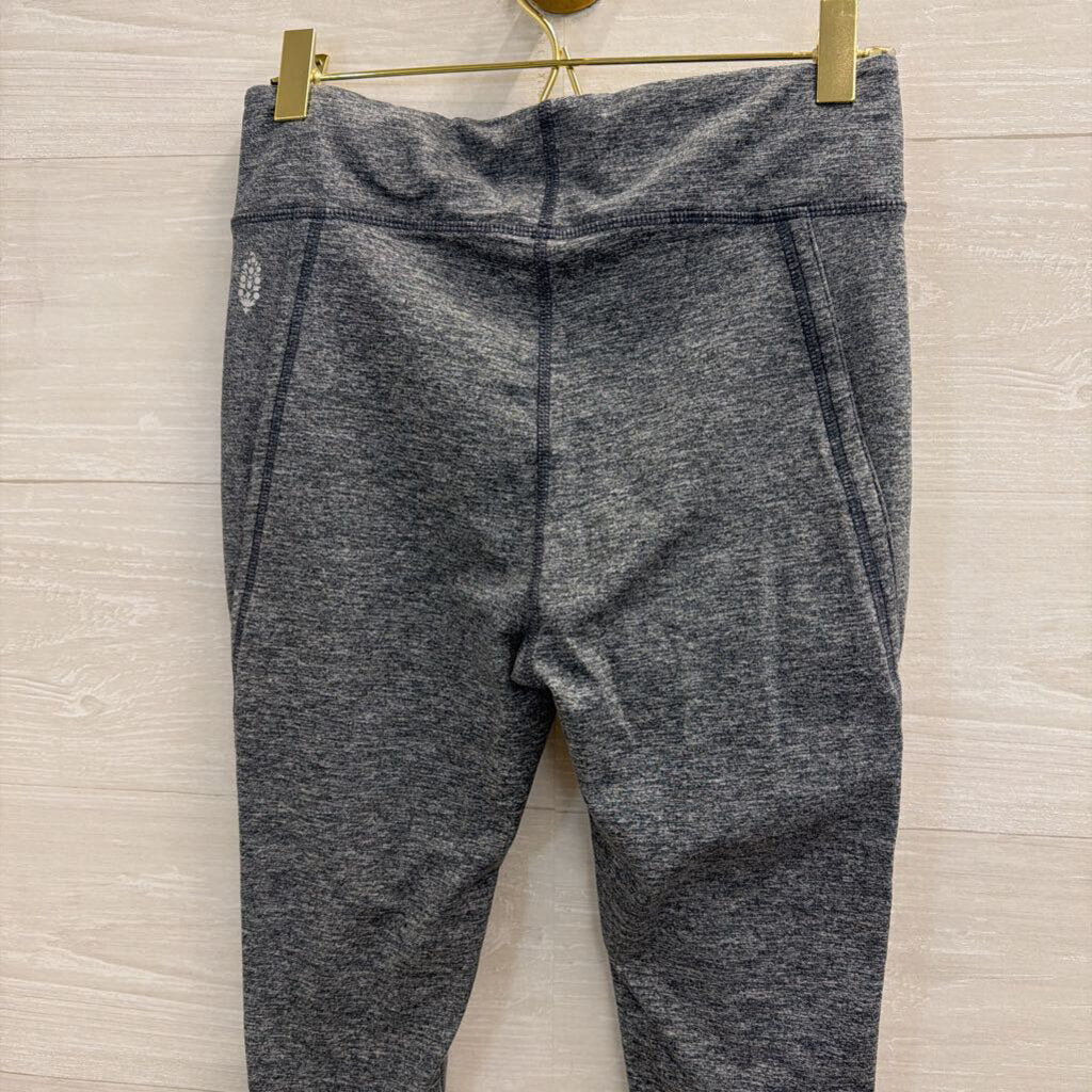 FP Movement Blue Heathered Leggings Medium