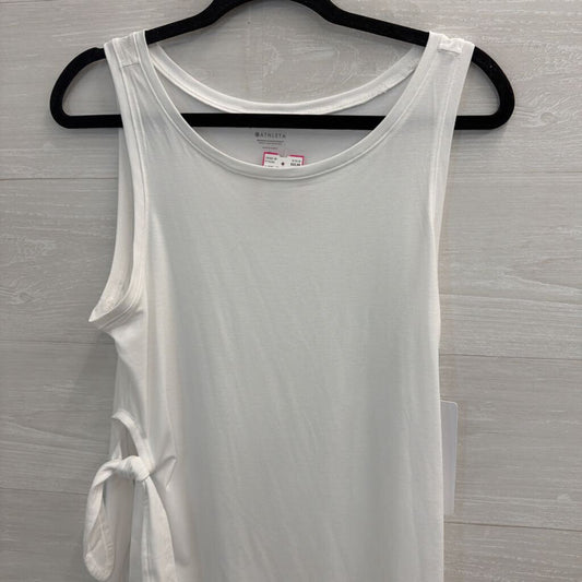 Athleta White Tie Side Tank Top Medium