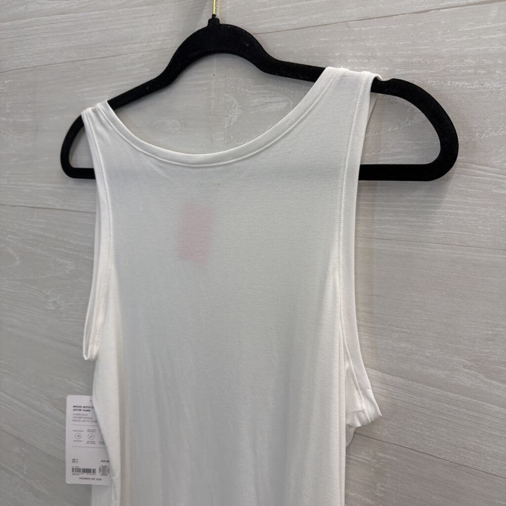 Athleta White Tie Side Tank Top Medium