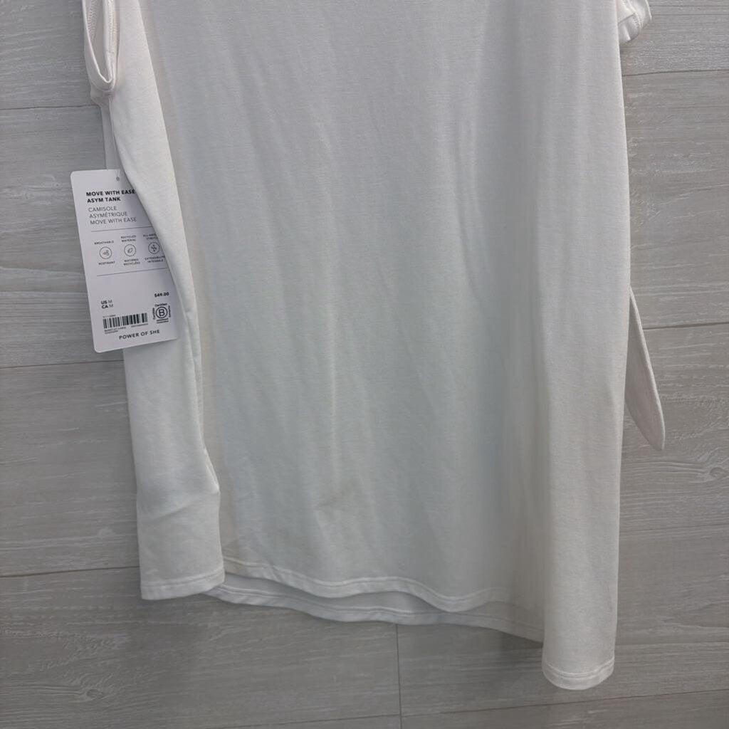 Athleta White Tie Side Tank Top Medium