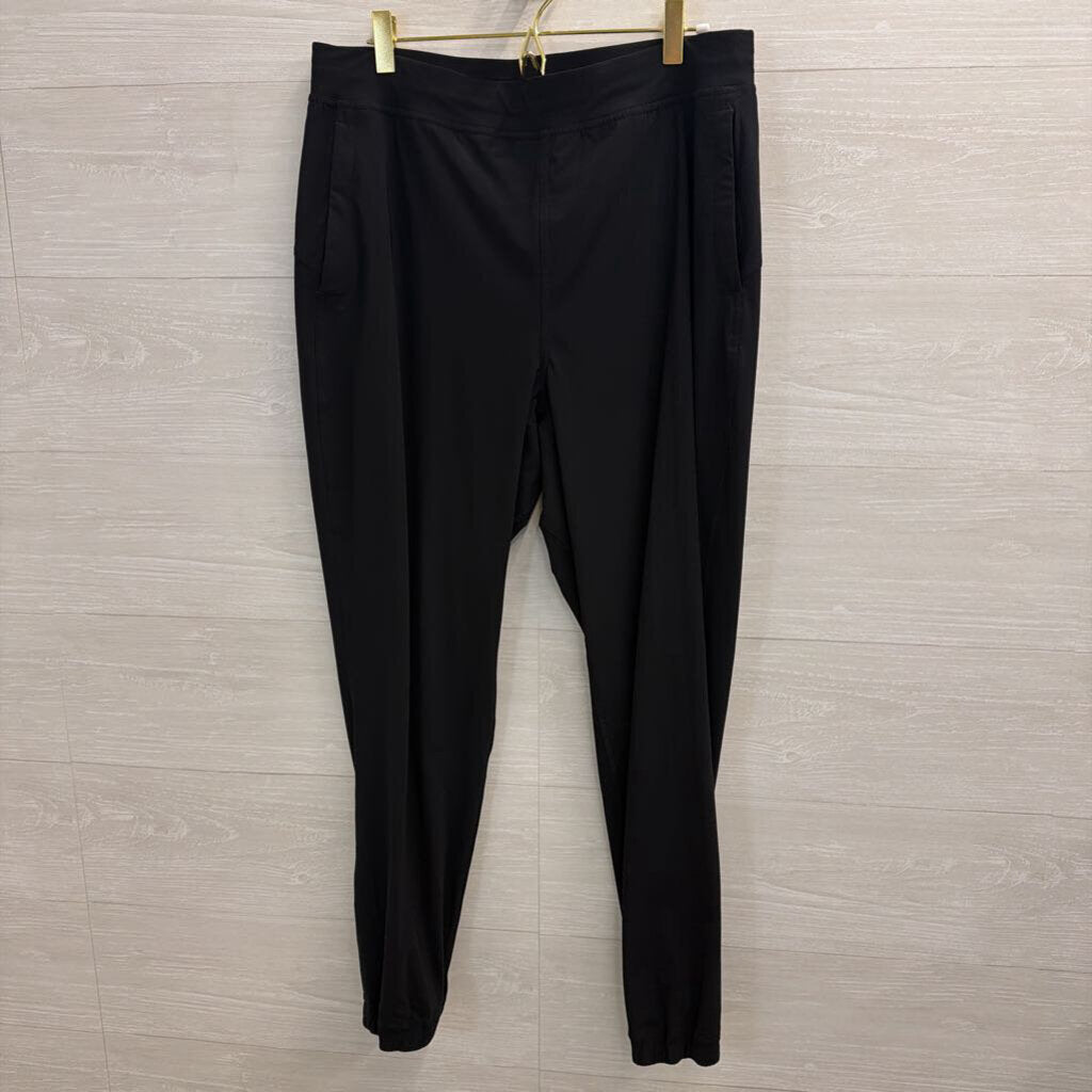 Lululemon Black Pull On Jogger Pants 10