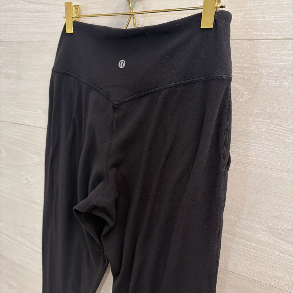 Lululemon Black Jogger Leggings 6