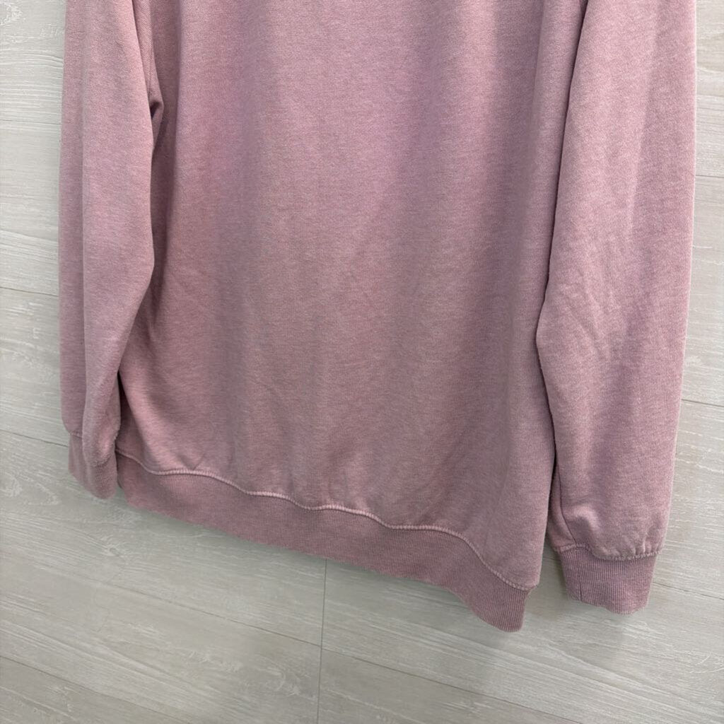 Simply Southern Purple Grateful Heart Crewneck Sweatshirt Small