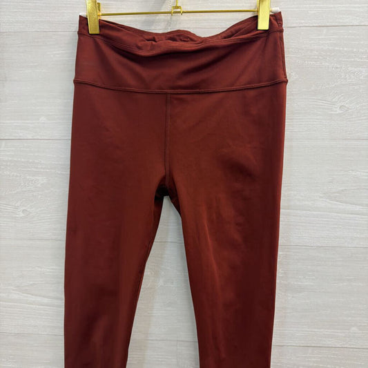 Athleta Red Cropped Leggings Small