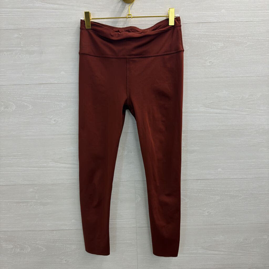 Athleta Red Cropped Leggings Small