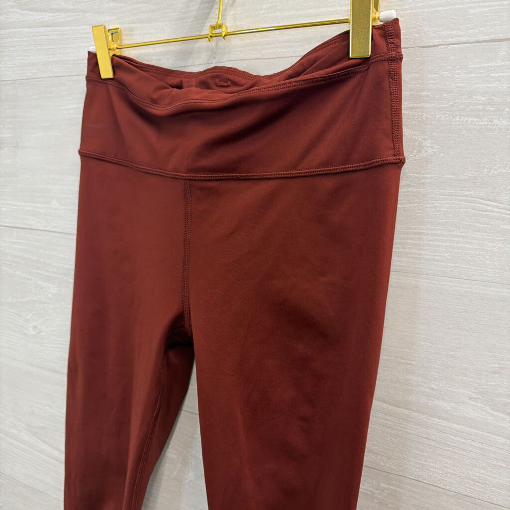 Athleta Red Cropped Leggings Small
