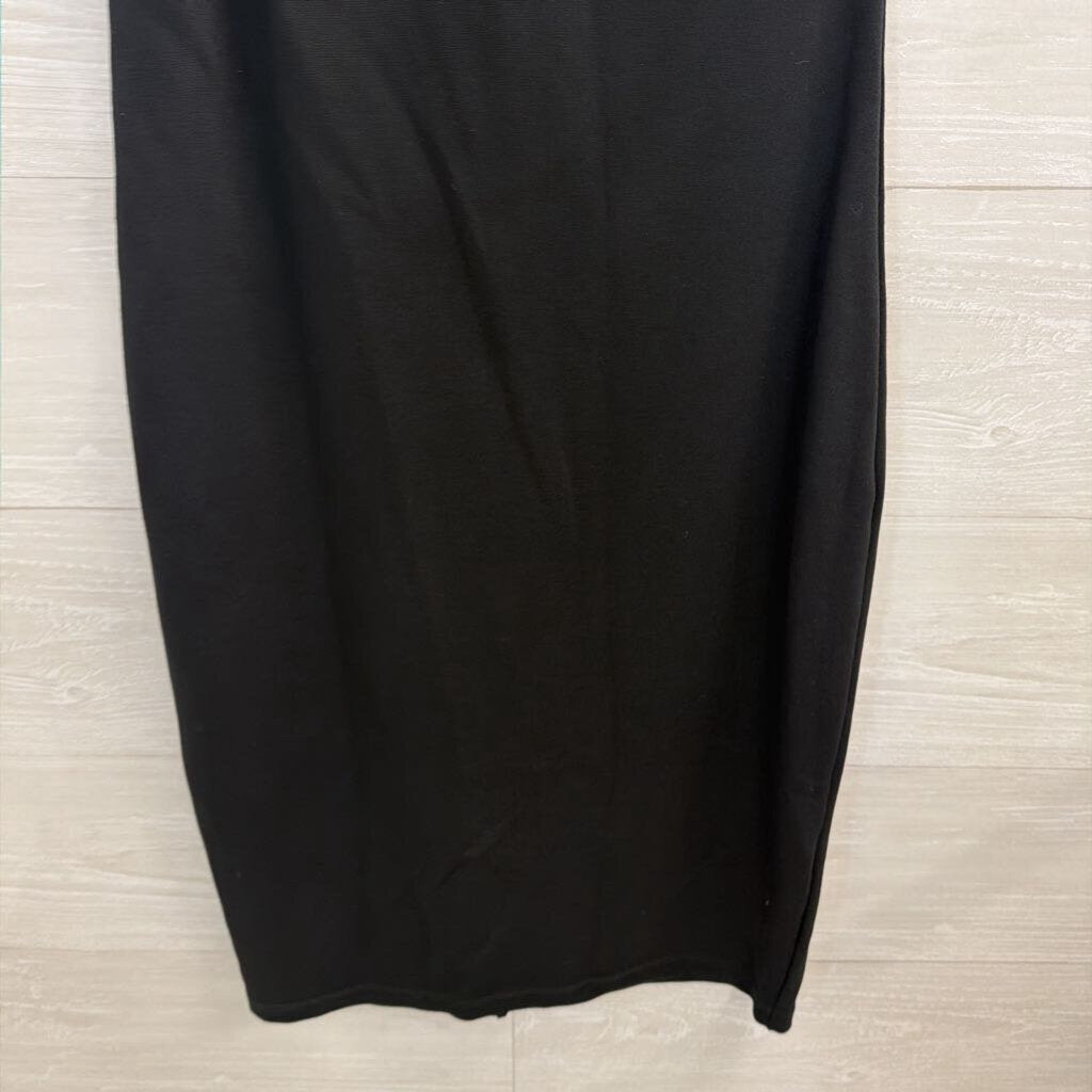 Lulus Black One Shoulder Dress Medium