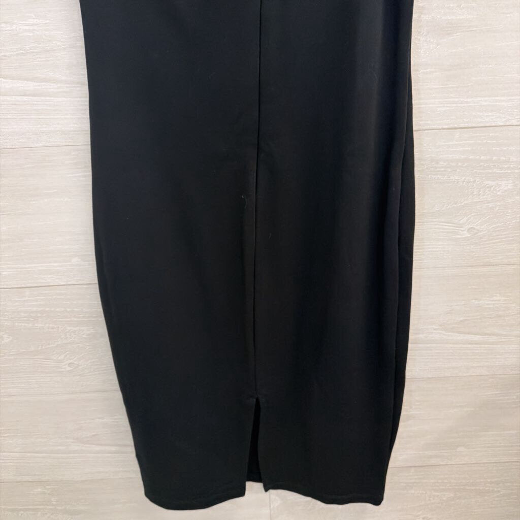 Lulus Black One Shoulder Dress Medium
