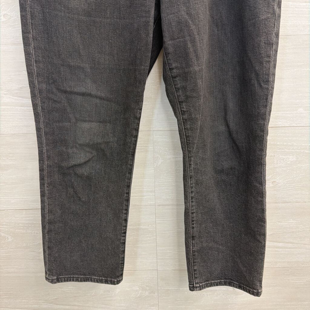 Madewell Black Denim The Perfect Vintage Crop Jeans 29 Petite