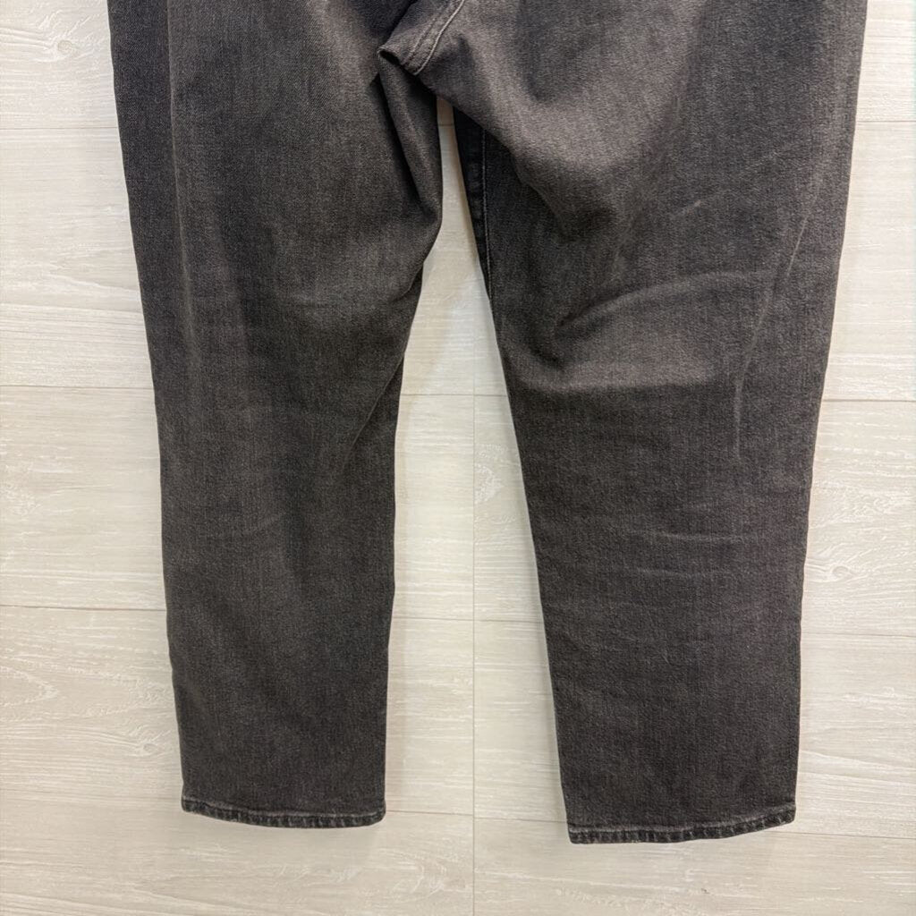 Madewell Black Denim The Perfect Vintage Crop Jeans 29 Petite