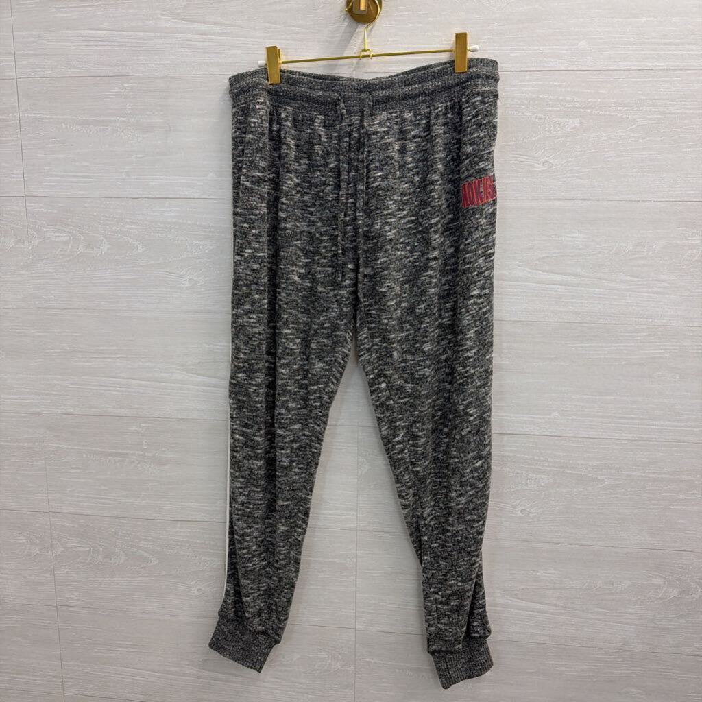 Captivating Apparel Heather Grey Virginia Tech Hokies Joggers Medium