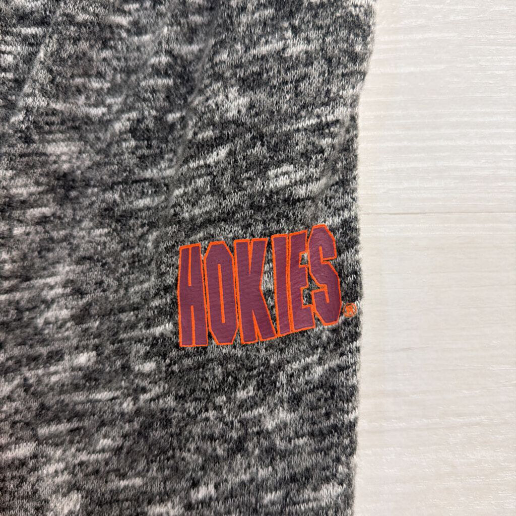 Captivating Apparel Heather Grey Virginia Tech Hokies Joggers Medium