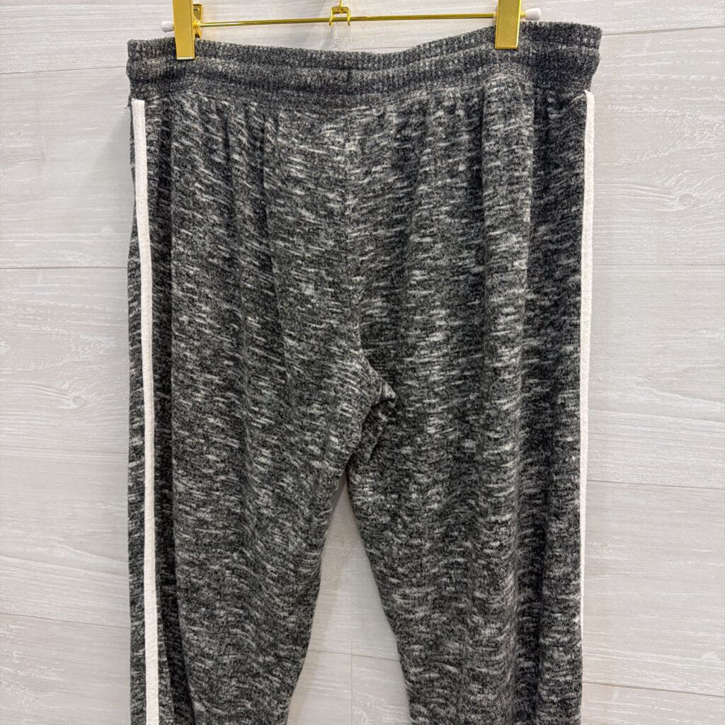 Captivating Apparel Heather Grey Virginia Tech Hokies Joggers Medium