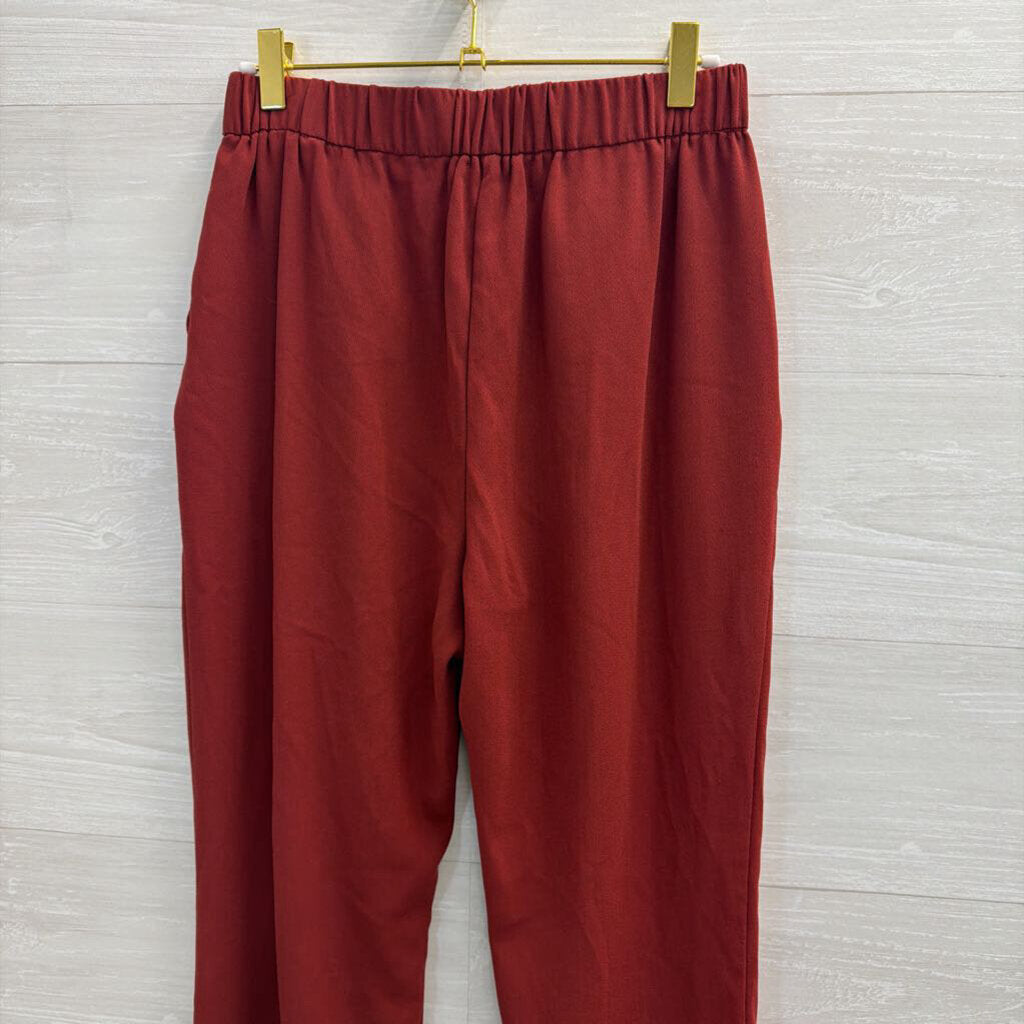 Primark Red High Waisted Trouser Pants 4