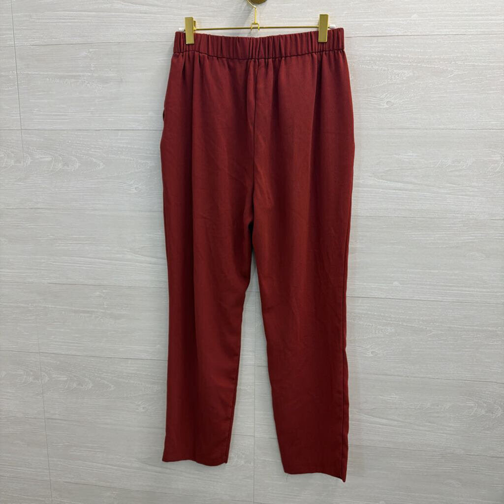 Primark Red High Waisted Trouser Pants 4