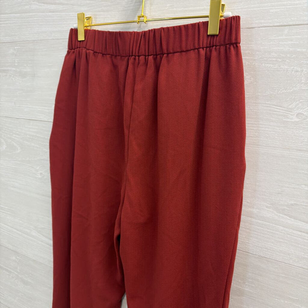 Primark Red High Waisted Trouser Pants 4