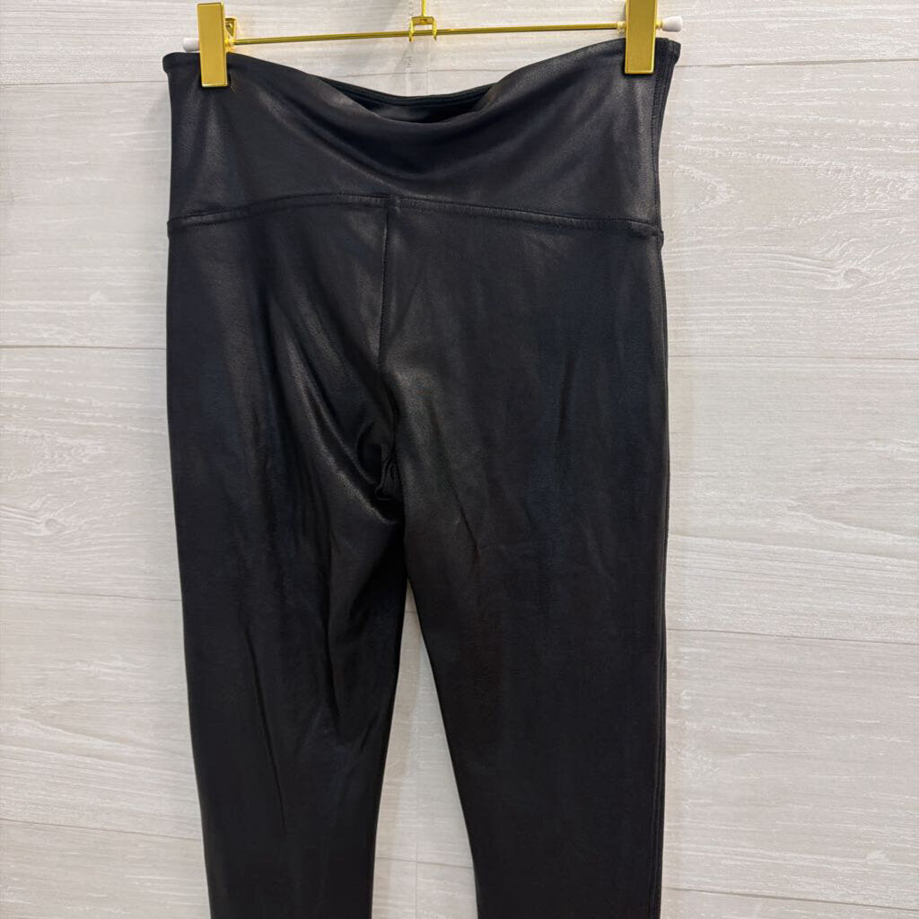 Spanx Faux Leather Leggings Medium