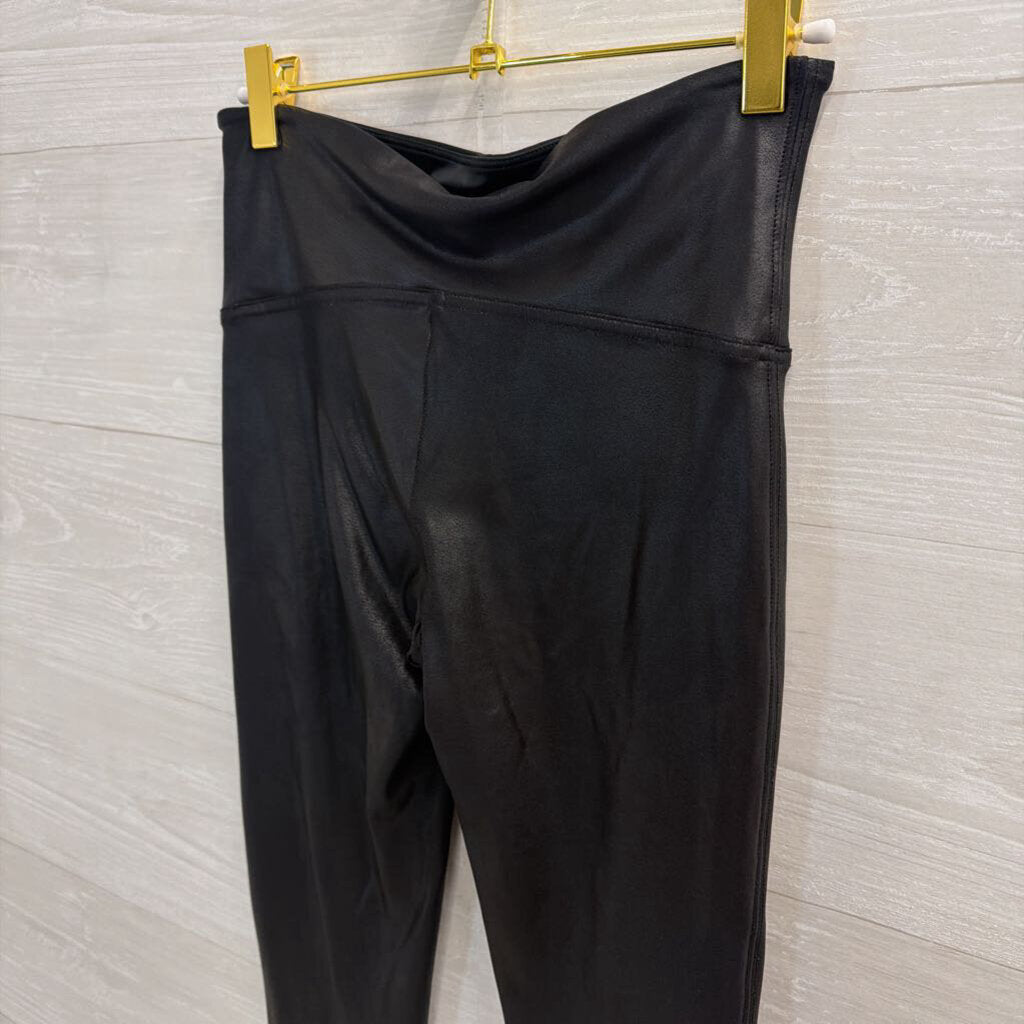 Spanx Faux Leather Leggings Medium