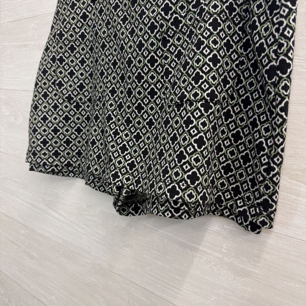 Maeve Black/ White Print Skort Extra Large