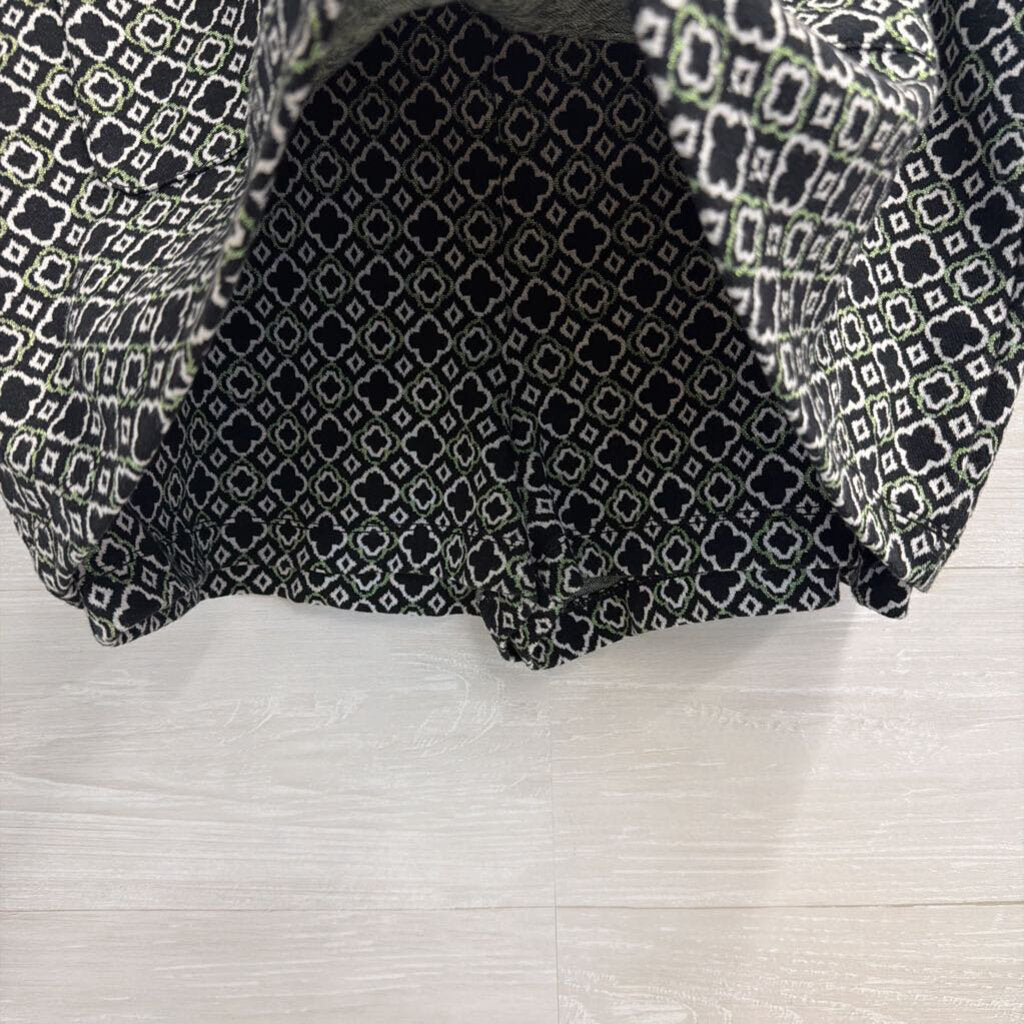 Maeve Black/ White Print Skort Extra Large