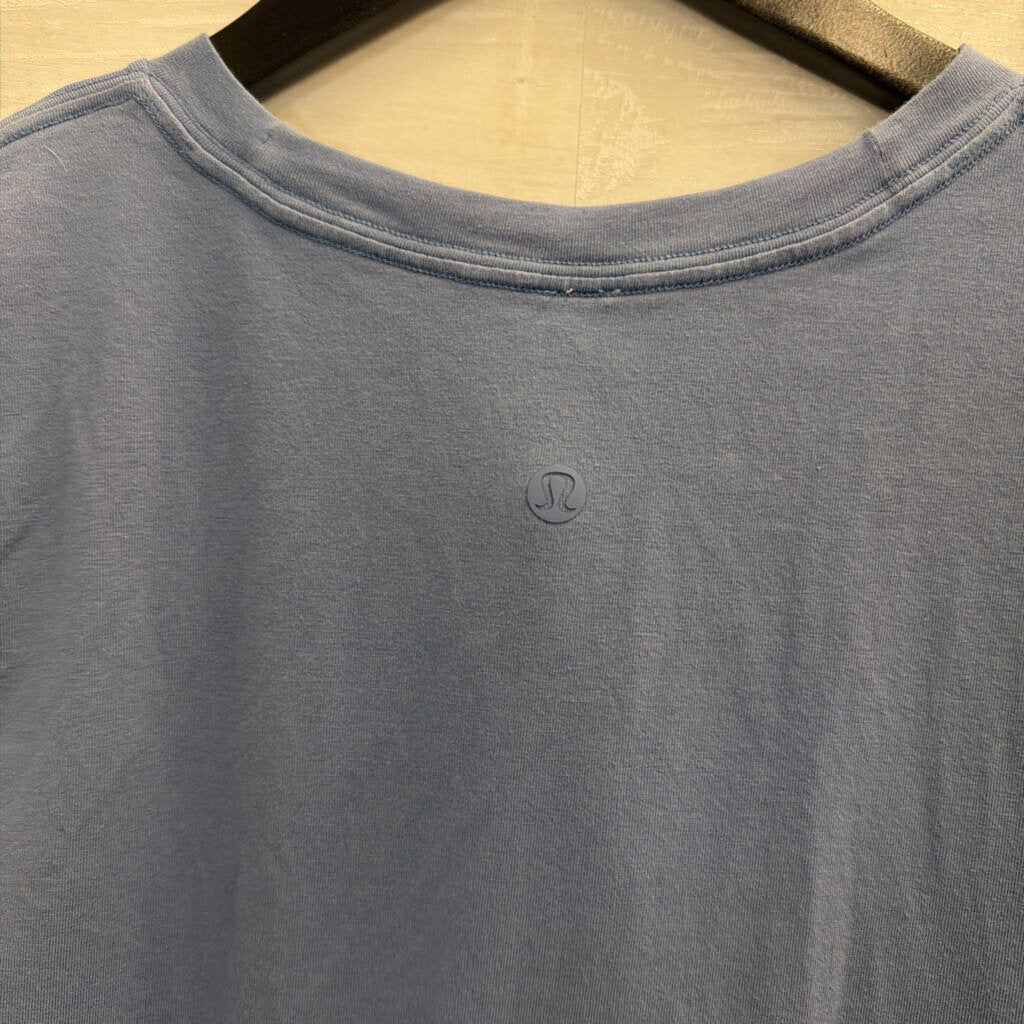 Lululemon Blue Short Sleeve Athletic Top 4