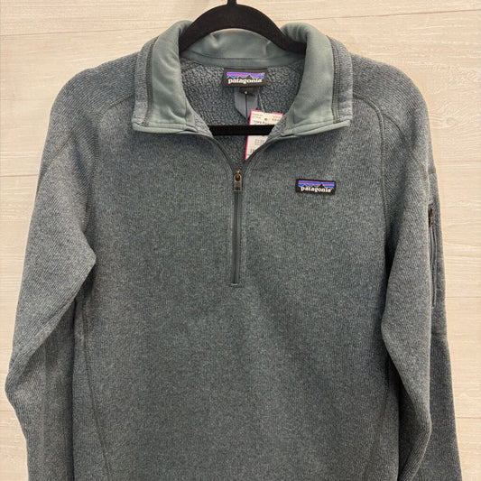 Patagonia Teal Fleece Quarter Zip Pullover Medium