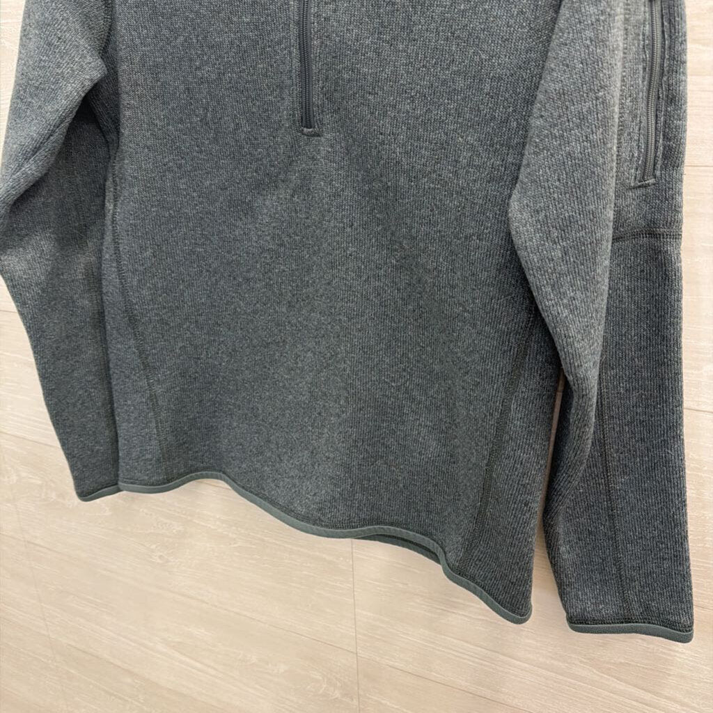 Patagonia Teal Fleece Quarter Zip Pullover Medium