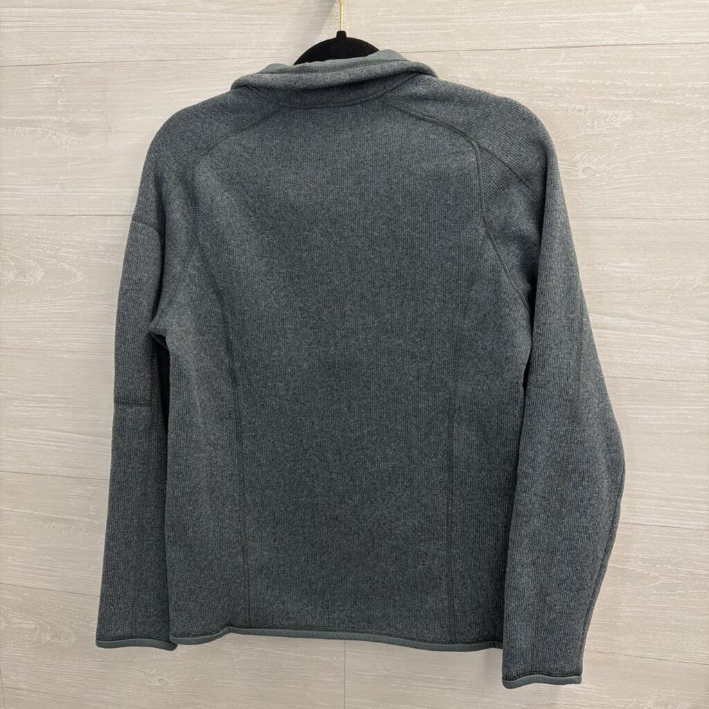 Patagonia Teal Fleece Quarter Zip Pullover Medium