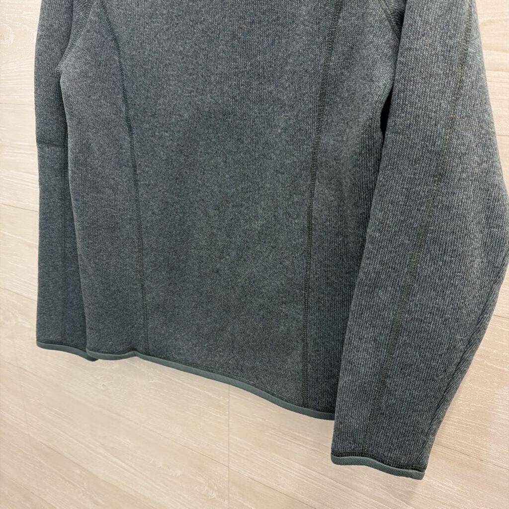 Patagonia Teal Fleece Quarter Zip Pullover Medium