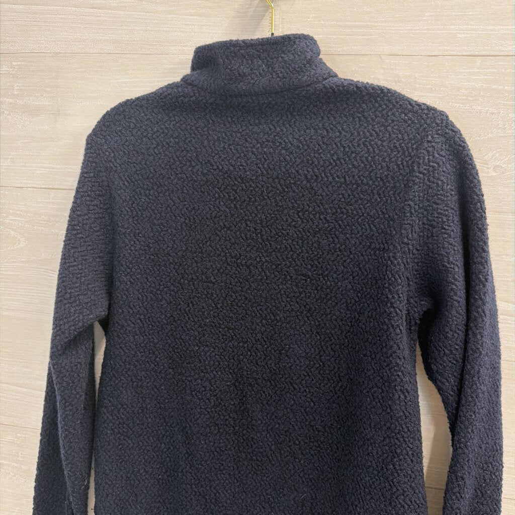 Patagonia Navy Fleece Quarter Zip Pullover Small