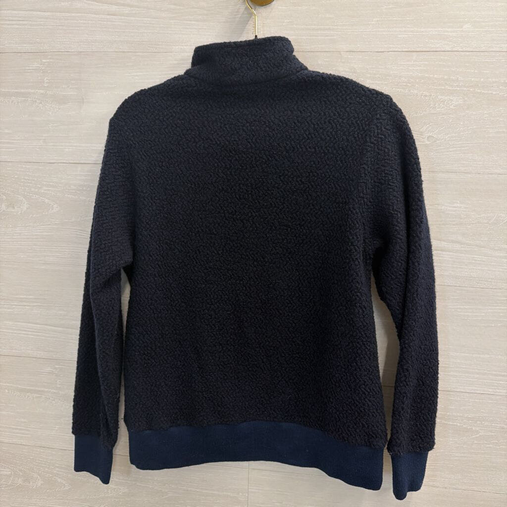 Patagonia Navy Fleece Quarter Zip Pullover Small