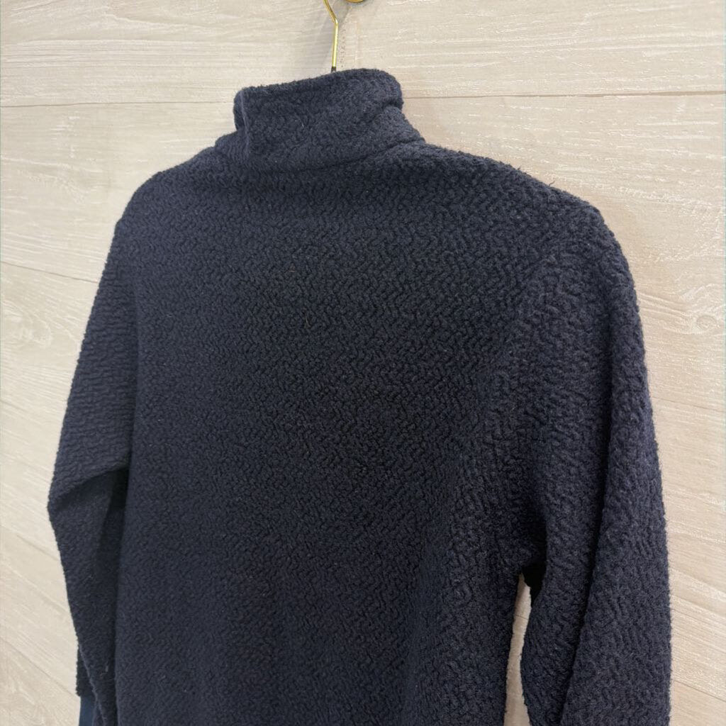 Patagonia Navy Fleece Quarter Zip Pullover Small
