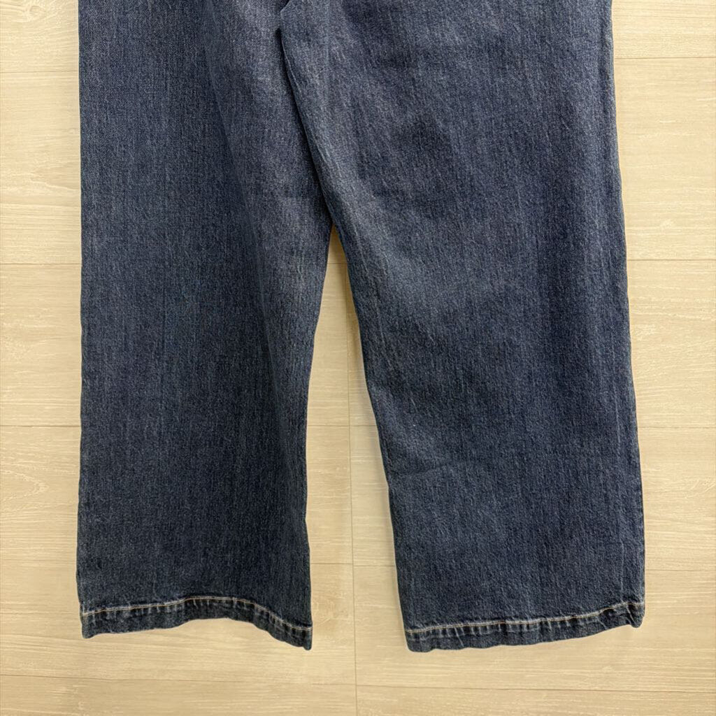 Mavi Dark Wash Paloma Marine High Rise Wide Leg Jeans 26