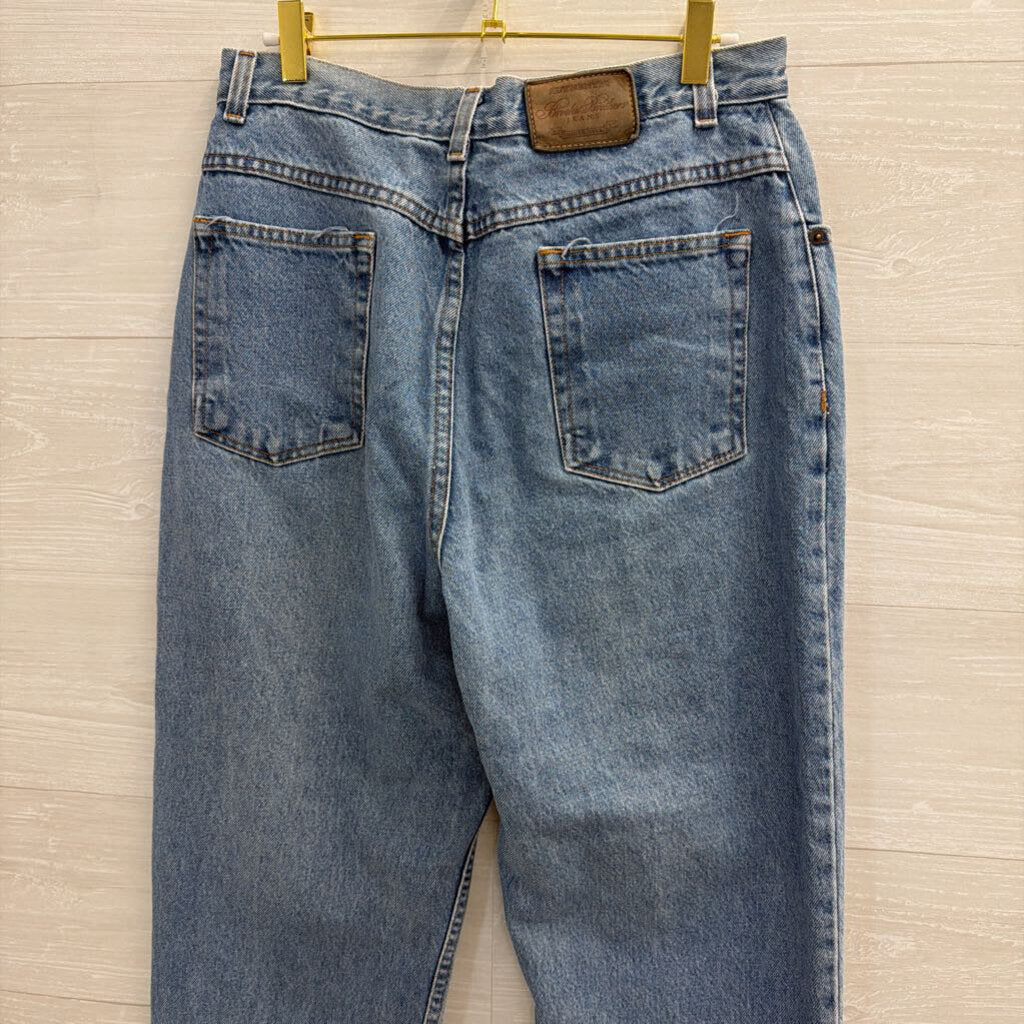Vintage Brooks Brothers Medium Wash High Rise Mom Jeans 12