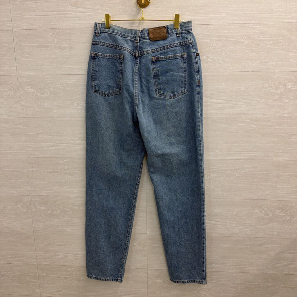 Vintage Brooks Brothers Medium Wash High Rise Mom Jeans 12
