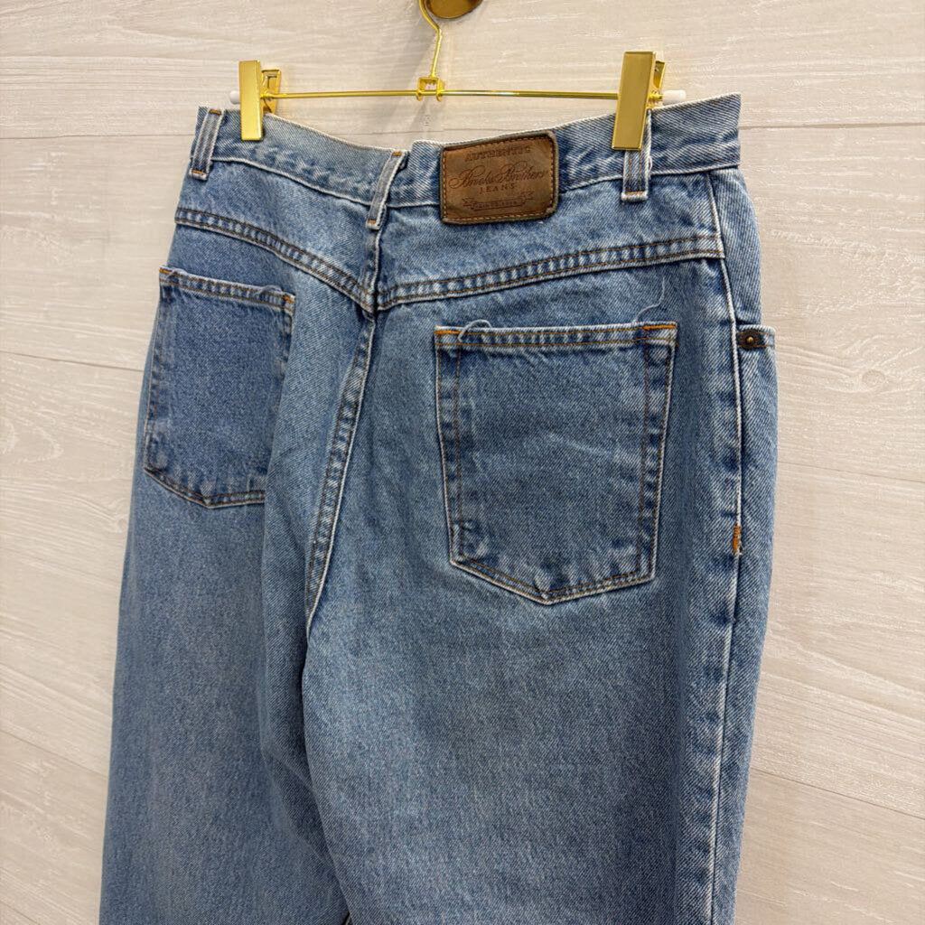 Vintage Brooks Brothers Medium Wash High Rise Mom Jeans 12