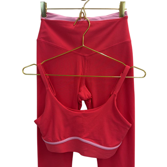 Joy Lab Pink Leggings/ Sports Bra Set Small
