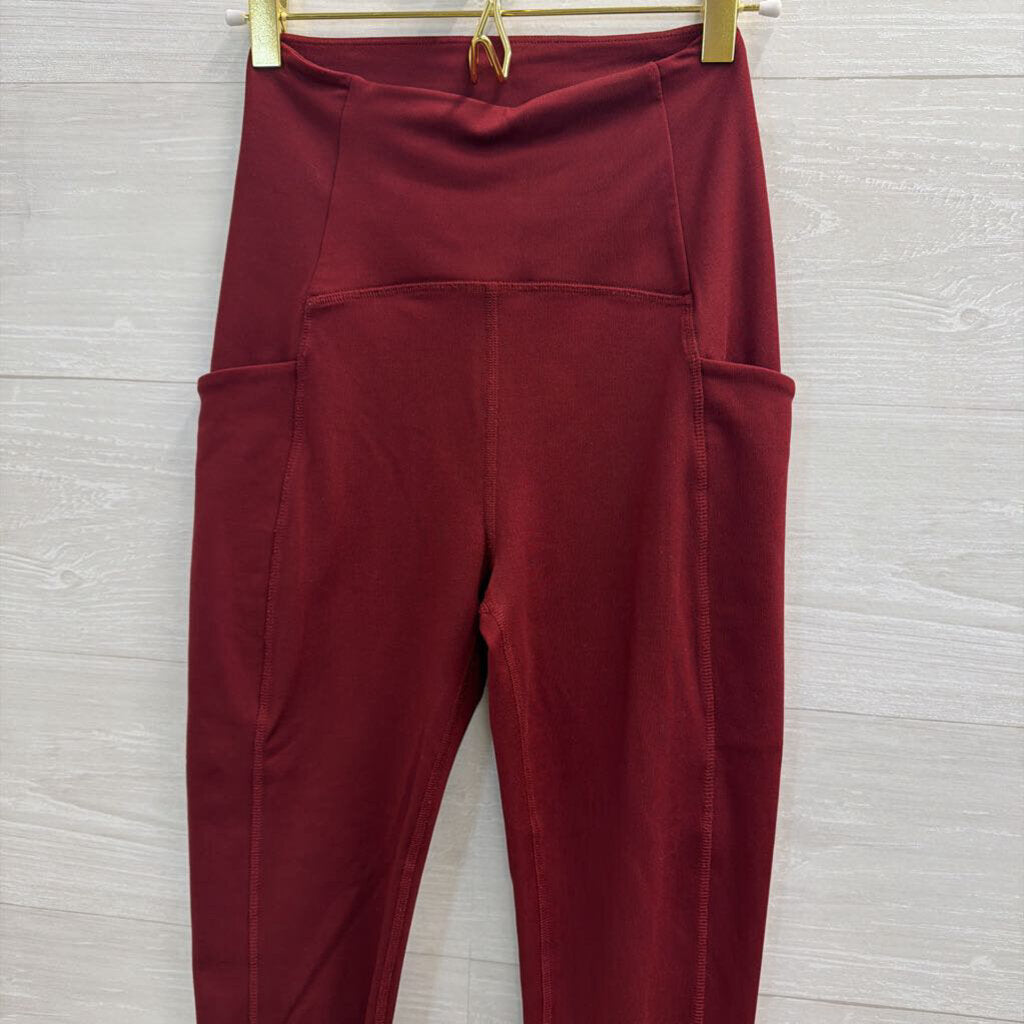 Beyond Yoga Soft Burgundy Leggings Small