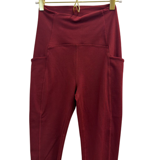 Beyond Yoga Soft Burgundy Leggings Small