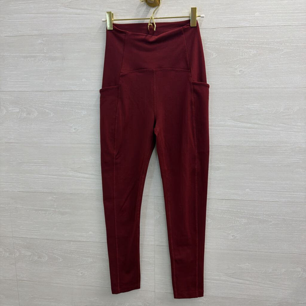 Beyond Yoga Soft Burgundy Leggings Small