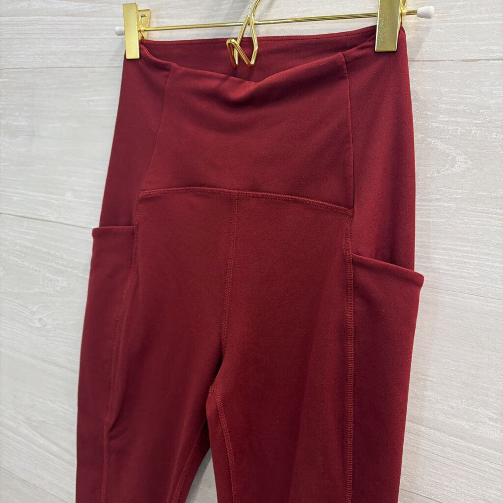 Beyond Yoga Soft Burgundy Leggings Small