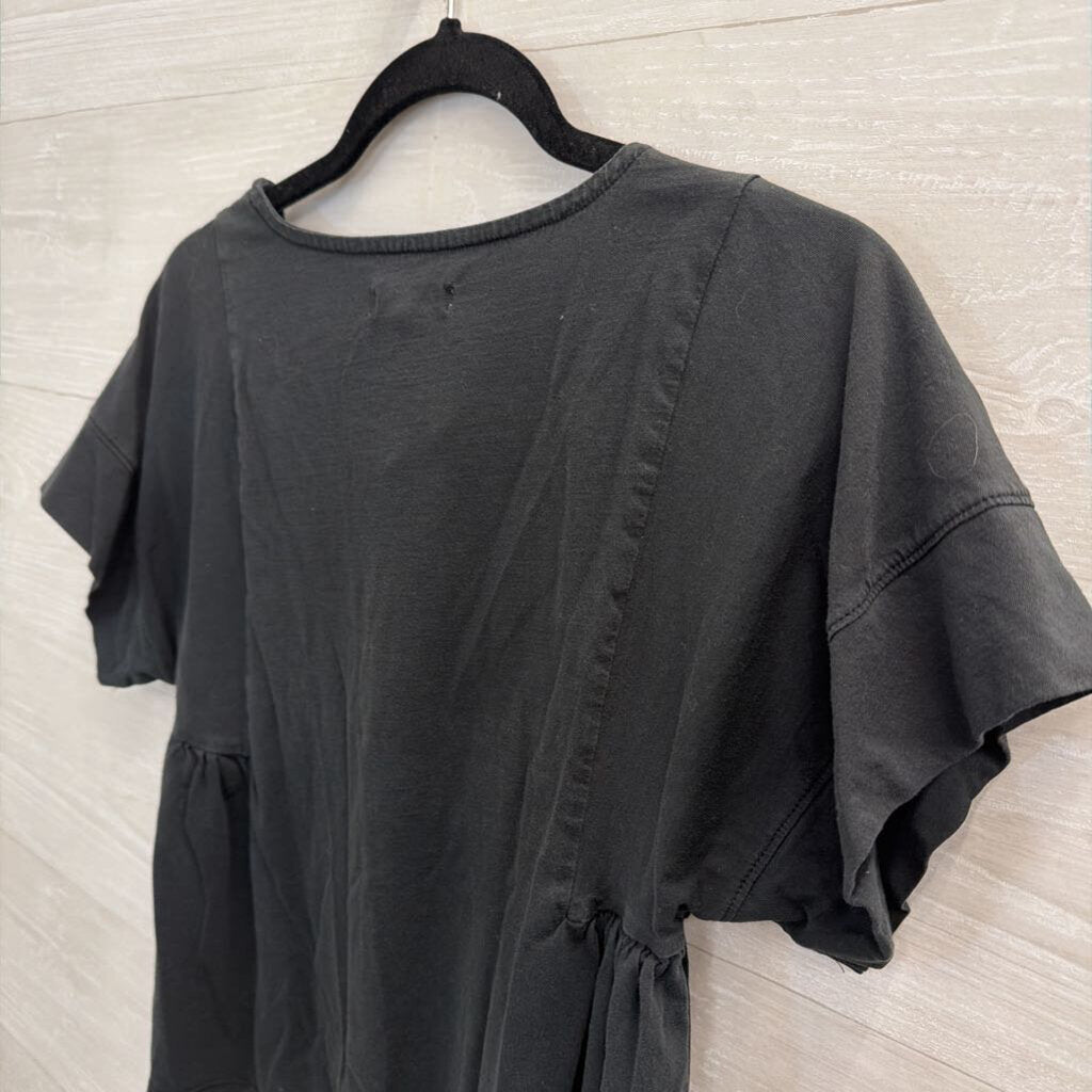 Madewell Black Short Sleeve Top Small