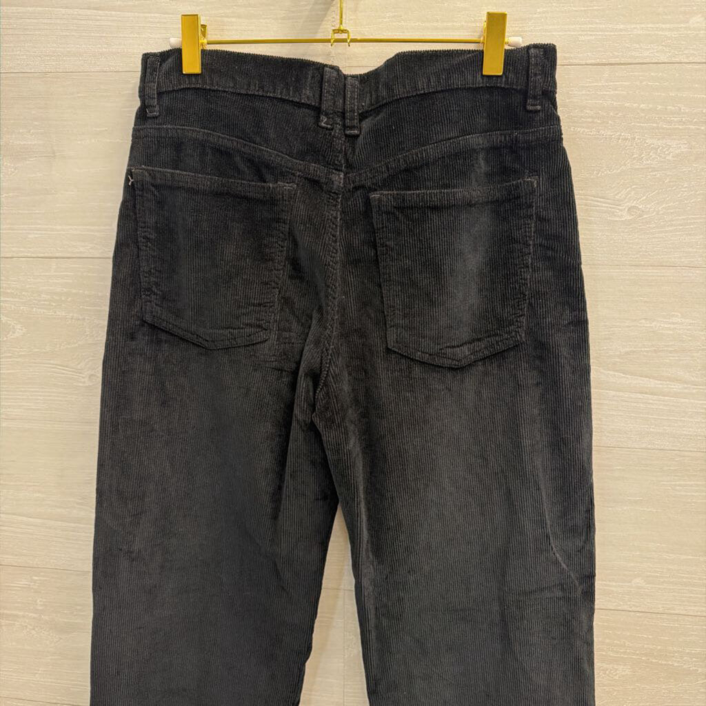 We The Free Black Corduroy Wide Leg Pants 28