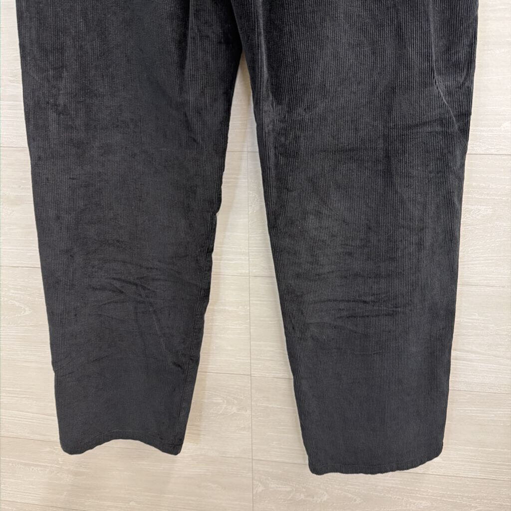 We The Free Black Corduroy Wide Leg Pants 28