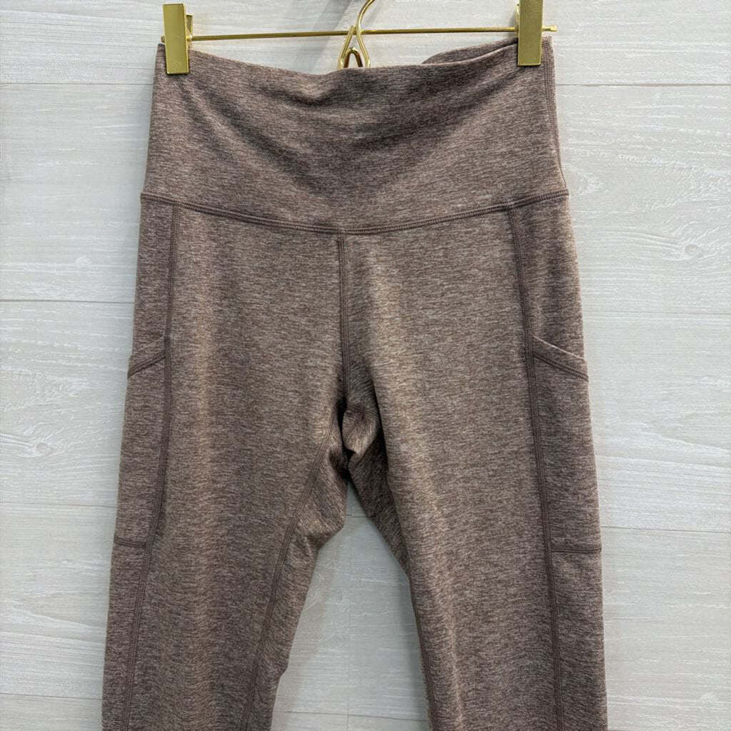 Offline by Aerie Brown Heathered Leggings Medium