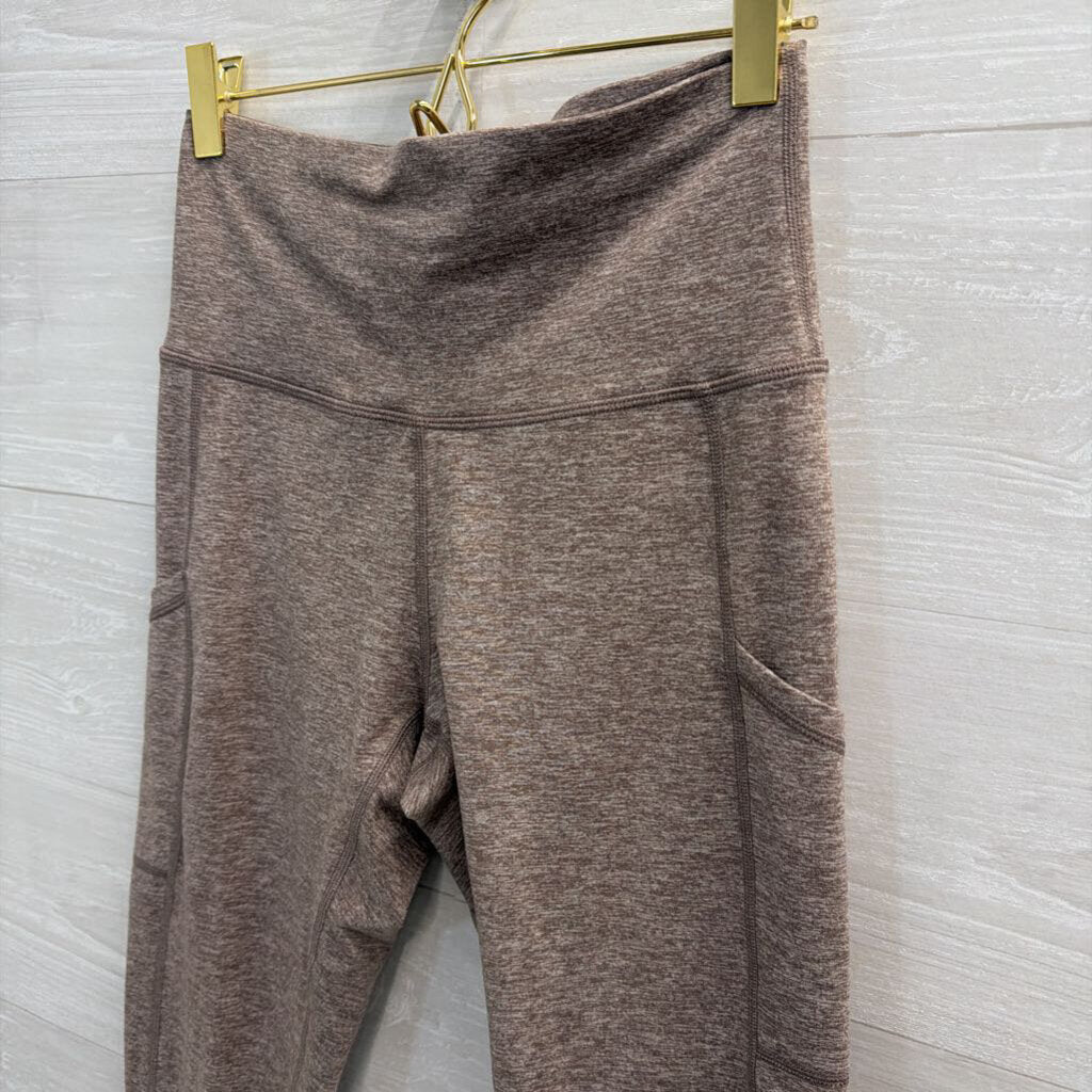 Offline by Aerie Brown Heathered Leggings Medium