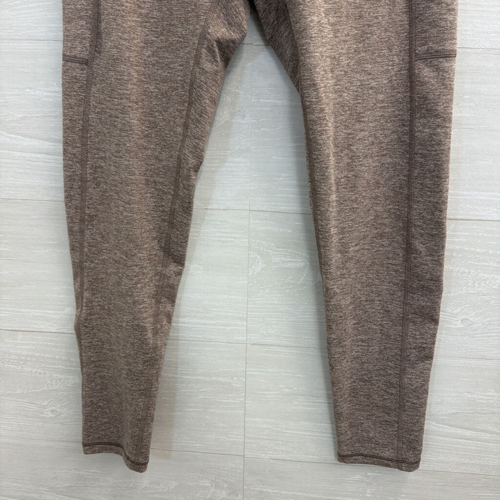 Offline by Aerie Brown Heathered Leggings Medium